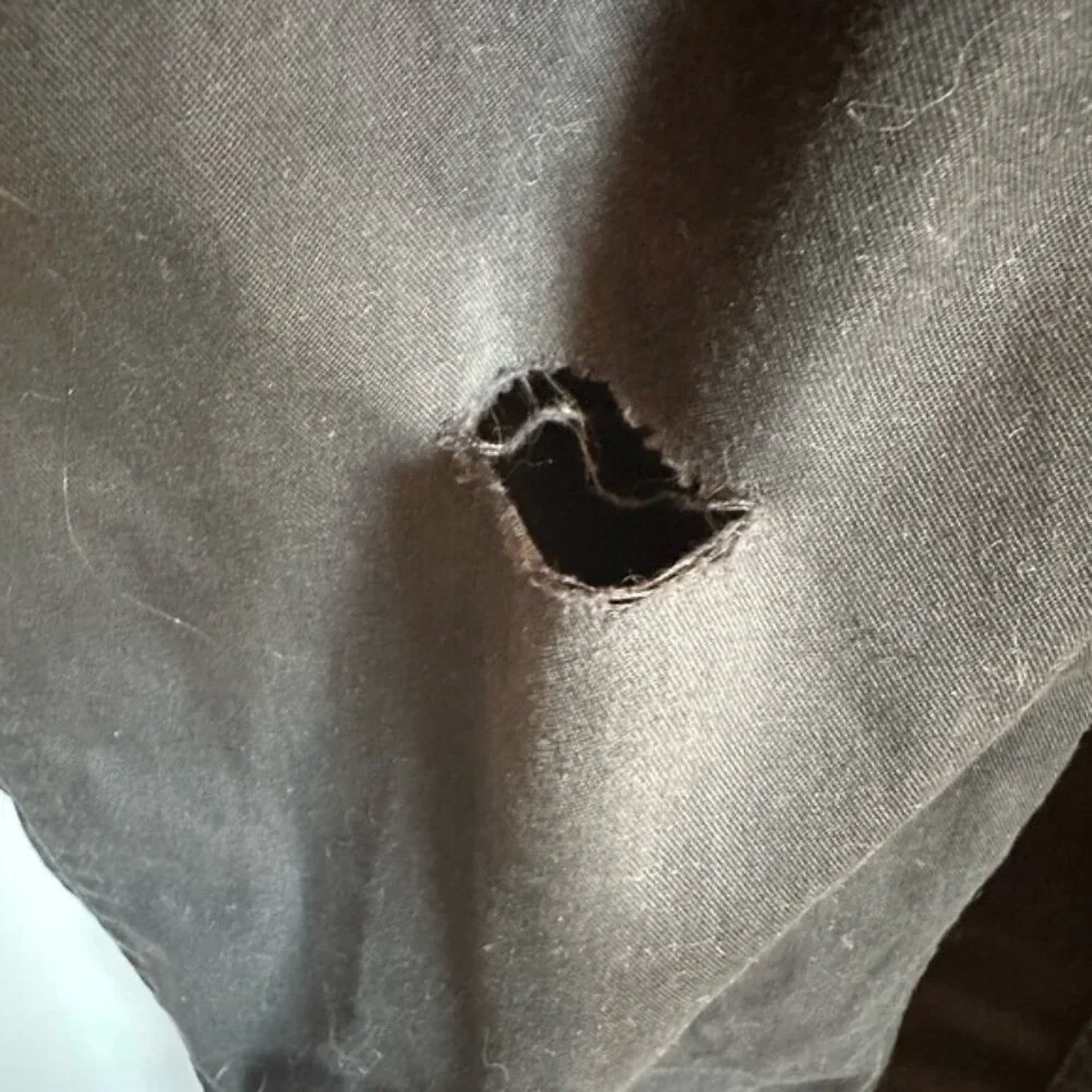 Helly Hansen Work Wear Pants Mens Size W34 X L32 Black Paint Staining Cargo Pant - Picture 5 of 16